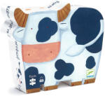 DJECO Formadobozos puzzle - Bocik és tehenek