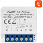 Avatto Inteligentny przełącznik dopuszkowy ZigBee Avatto ZWSM16-W2 TUYA
