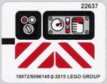 LEGO® 42032stk01 - LEGO Matrica lap - 42032 készlethez (42032stk01)