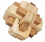 Fridolin Joc logic IQ din lemn bambus in cutie metalica-5 (Fr_17125) - Technodepo
