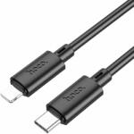 hoco. X88 Kábel - Lightning / Type-C (USB-C) fekete gyorstöltő kábel 1m, 2, 4A