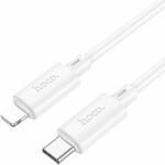 hoco. X88 Kábel - Lightning / Type-C (USB-C) fehér gyorstöltő kábel 1m, 2, 4A