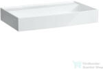 Laufen Kartell By Laufen 80x46 cm-es mosdó csaplyuk és túlfolyó nélkül, matt fehér H8103367571121 (H8103367571121)