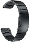 Tech-Protect TP0703 Tech-Protect Steelband Garmin Fenix 3 / 5X / 3HR / 5X Plus / 6X / 6X Pro / 7X óraszíj, fekete (TP0703)