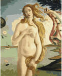Brushme Számozott kifestő készlet, feszített vásznon, 40x50 cm - Botticelli: Vénusz születése
