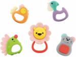 Hola Toys Комплект бебешки гризалки Hola Toys - Горски животни, 5 броя (110368)