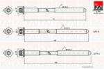 Fai Autoparts B1058 Set surub, chiulasa
