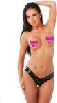 Rimba Latex Play Ladies G-String Black S