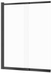 Cersanit Paravan de cada culisant Cersanit Larga 115x140 cm sticla 5 mm negru (S932-142)