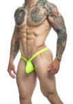 Justin+Simon Bulge Thong Neon Green M