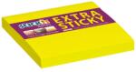 Stickn Öntapadó jegyzettömb STICK`N extra erős 76x76mm neon sárga 90 lap (21670)