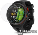  TPU okosóra képernyővédő fólia - CLEAR - 1db, törlőkendővel - A TELJES KIJELZŐT VÉDI! - Garmin Approach S70 42mm