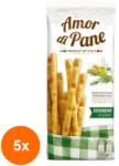 HOSTA Set 5 x Grisine cu Rozmarin, Amor di Pane, 125 g
