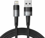 Tech-Protect Кабел за зареждане USB-A / Lightning с 12W / 2.4A от Tech-Protect Ultraboost 200см - сив (9490713934173)