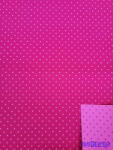  Vízhatlan mintás ív 70x100cm - Pöttyös Kétoldalú - Sötét Rózsaszín-Rózsaszín