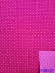  Vízhatlan mintás ív 70x100cm - Pöttyös Kétoldalú - Sötét Rózsaszín-Rózsaszín
