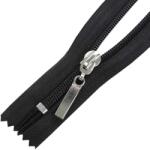  Spirál cipzár zárt #5D0 OJ1 autolock fekete - 20 cm