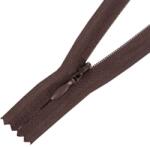  Rejtett cipzár RT0 zárt 18 cm, #3Z0 - Sötétbarna 304