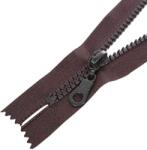  Műanyag cipzár GT10 zárt 5K0-M9 16 cm - Sötétbarna 304