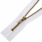  Fém cipzár VT5 zárt sárgaréz 4M0 14 cm - Fehér 101