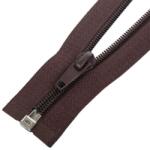  Spirál cipzár RT10 nyitható autolock 5S0 40 cm - Sötétbarna 304