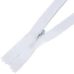  Rejtett cipzár RT0 zárt 25 cm, #3Z0 - Fehér 101