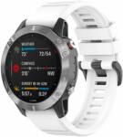 FIXED Silicone Strap Garmin QuickFit 22mm - fehér (FIXSST-QF22MM-WH)