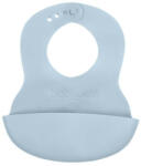 BabyOno előke - műanyag puha állítható kék 835/02 - babamarket