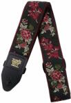 Ernie Ball Classic Jacquard Red Rose Curea de chitară (P04142)