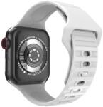 XPRO Apple Watch sport szilikon szíj Fehér 42mm/44mm/45mm/49m (128054) (128054)
