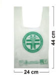  Set 500 bucăți Pungi Farmacia Biodegradabile 24x44 cm (PB-24x6x44-F500)