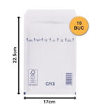  Plicuri cu bule albe C13 170x225 - 10 buc (C13A-10)