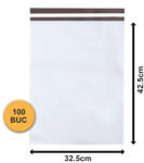  Pungi Curierat, Set 100 bucăți, 325x425+50mm, 60my, FB04 (FB04-100)
