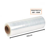  Folie PreStretch Transparentă, 420mm, 8my, 1.9kg, 600ml (FPST-42-600)
