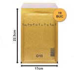  Plicuri cu bule C13 170x225 - 10 buc (C13-10)