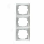 Kanlux DOMO 01-1530-043 Hármas keret, függőleges, ezüst (24886) (24886)