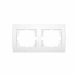 Kanlux LOGI 02-1470-002 Dupla keret, vízszintes, fehér (25118) (25118)