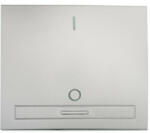 Kanlux DOMO 01-0020-043 nyomólap 2 pólusú kapcsolóhoz, ezüst (32980) (32980)