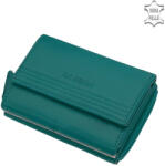 La Scala TGN36 türkizkék bőr női pénztárca