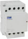  Tracon SHK4-40V22, Installációs kontaktor 230V AC, 50Hz, 3 Mod, 2×NO+2×NC, AC1/AC7a, 40A (SHK4-40V22)