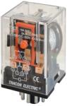 TRACON RM11-12AC Ipari relé 12V AC / 3×CO, (3A, 230V AC / 28V DC) (RM11-12AC)