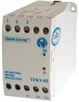 TRACON TFKV-02 Védőrelé, feszültségfigyelő 3 vezetékes rendszerhez 3×400V AC ( 0, 7-1, 2)xUn fix, 5A/250V AC (TFKV-02)