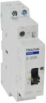  Tracon SHK2-25K, Installációs kontaktor 230V AC, 50Hz, 1 Mod, 2×NO, AC1/AC7a, 25A (SHK2-25K)