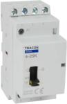  Tracon SHK4-25K, Installációs kontaktor 230V AC, 50Hz, 2 Mod, 4×NO, AC1/AC7a, 25A (SHK4-25K)