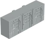  Tracon AA-KETO-2-3, Érintésvédelmi burkolat alsó/felső kábelbevezetéshez 3P 2, 3P, L=42 mm (AA-KETO-2-3)