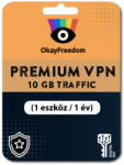 OkayFreedom Premium VPN 10GB Traffic (1 eszköz / 1 év) (Elektronikus licenc) (OFPVPN10T1-1) - codeguru