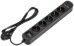 Virone 5 Plug 1,5 m Switch (PS-1(GS)/B/1,5M)