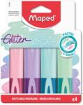 Maped Set Textmarker Fluo Peps Flex Pastel, 4 culori/blister, Maped 740308