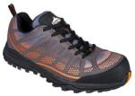 Portwest Compositelite Low Cut Spey S1P Trainer, fekete/narancssárga, méret: 47