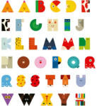 Djeco DD04972 M - Graphic animal letter (DD04972)